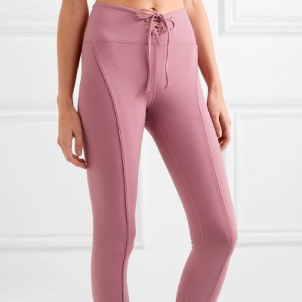 Year of Ours lace-up football leggings